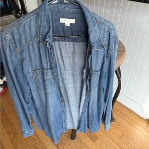 Treasure & Bond Indigo Denim Shirt